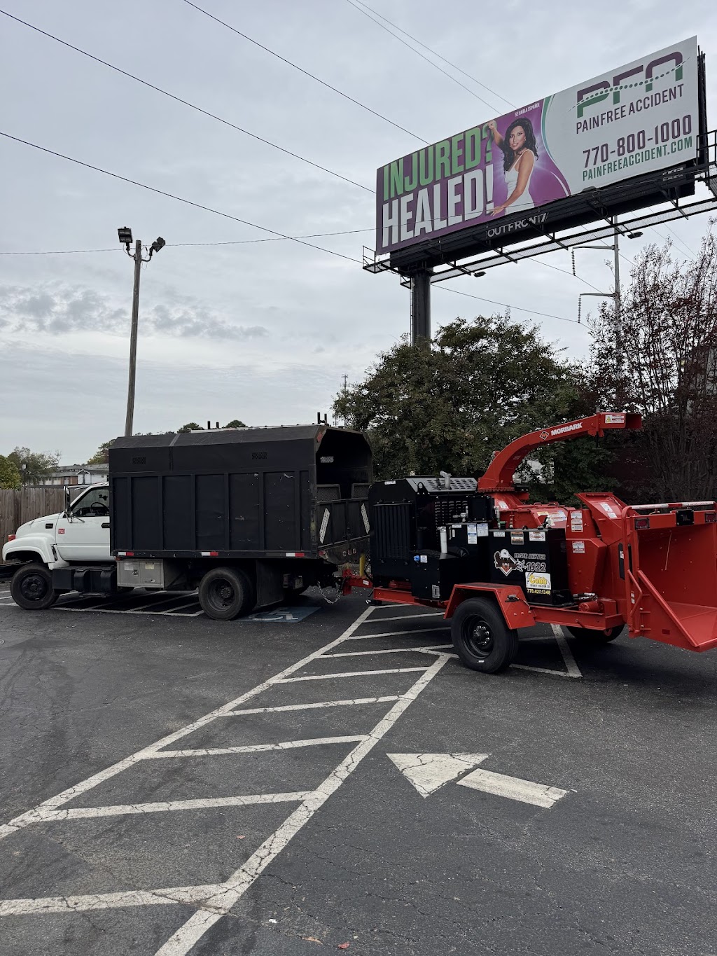ES Tree Service — Crew Working